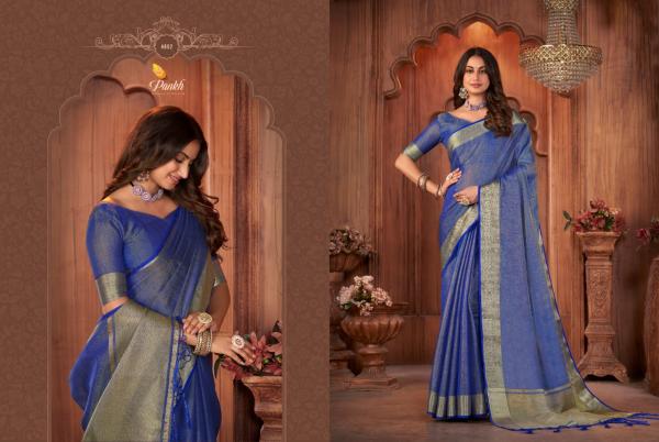 Pankh Anushka Vol 1 Linen Khadi Silk Saree Collection